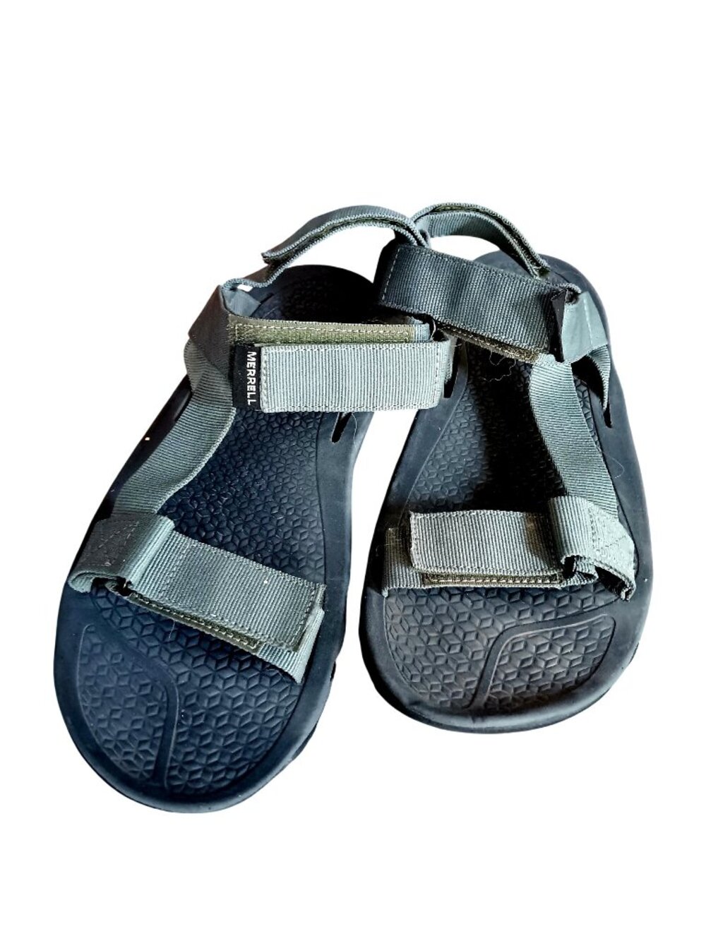 Merrell Laurel Sandals Size 8 Womens Gray With Vibram Sole J034382
